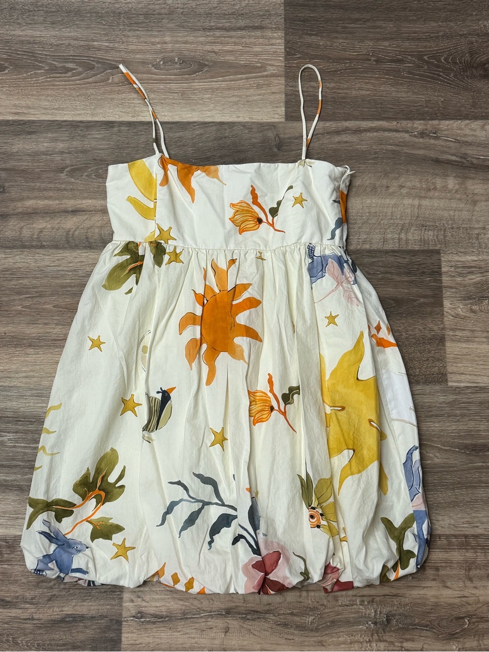 Zara Whimsical Bubble Mini Dress Women’s XS